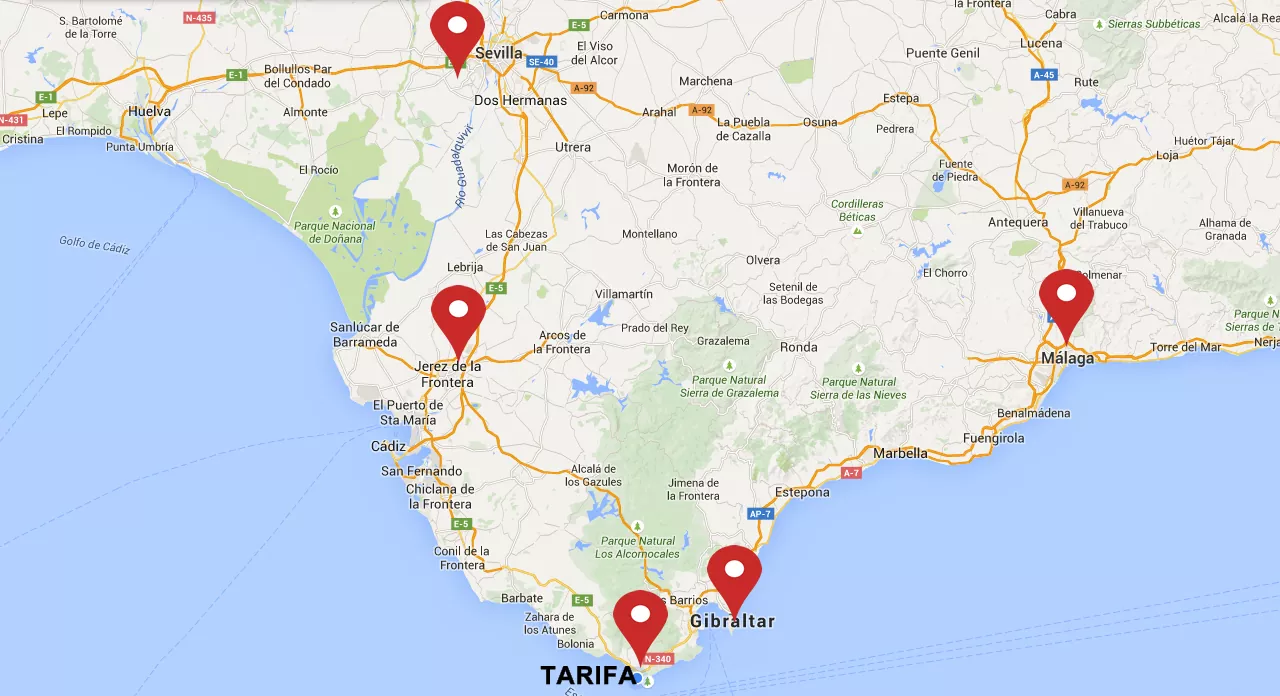 tarifa airports