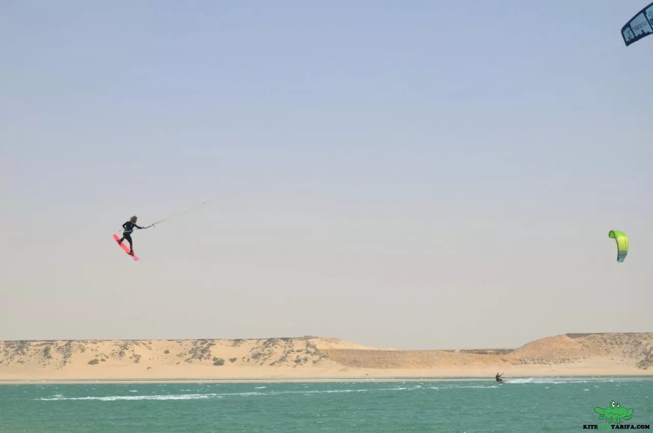 kitesurf at laggon dakhla
